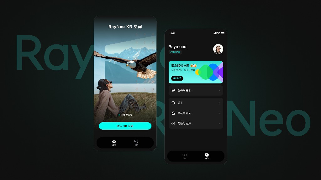 雷鸟 XR 眼镜 App